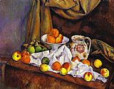 Famous Vase Paintings - Still Life with Fruit Pitcher and Fruit-Vase